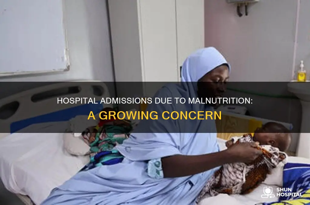 how many people are in the hospital for not eating