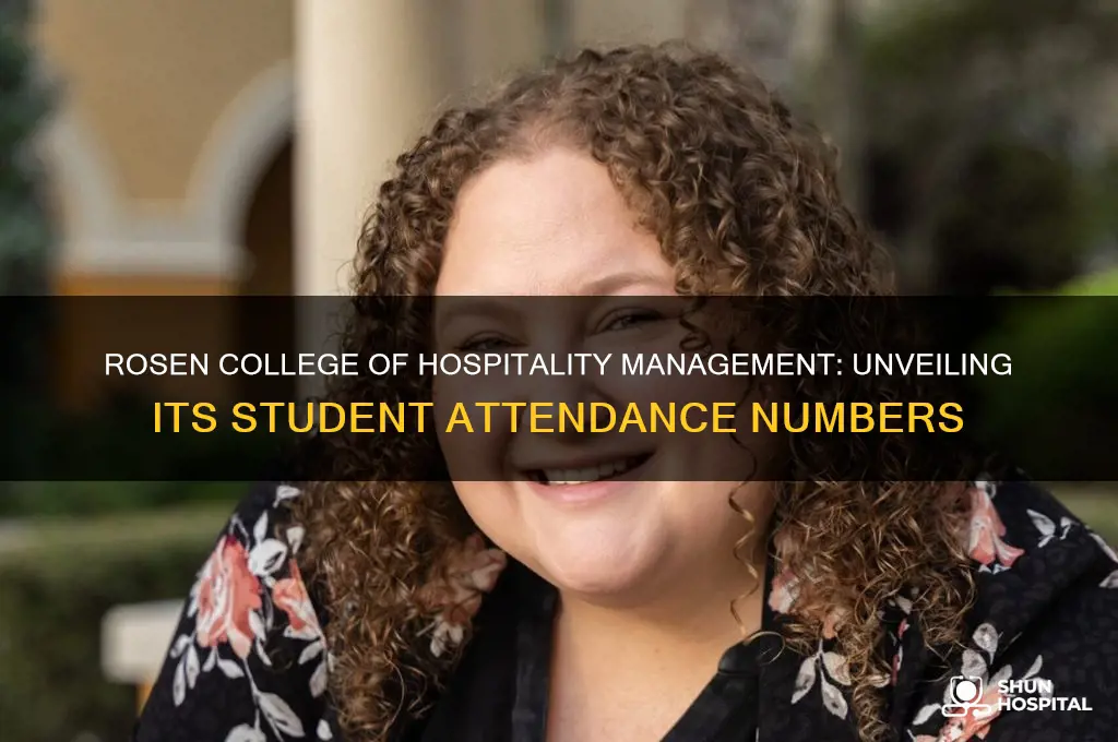 how many people attend rosen college of hospitality management