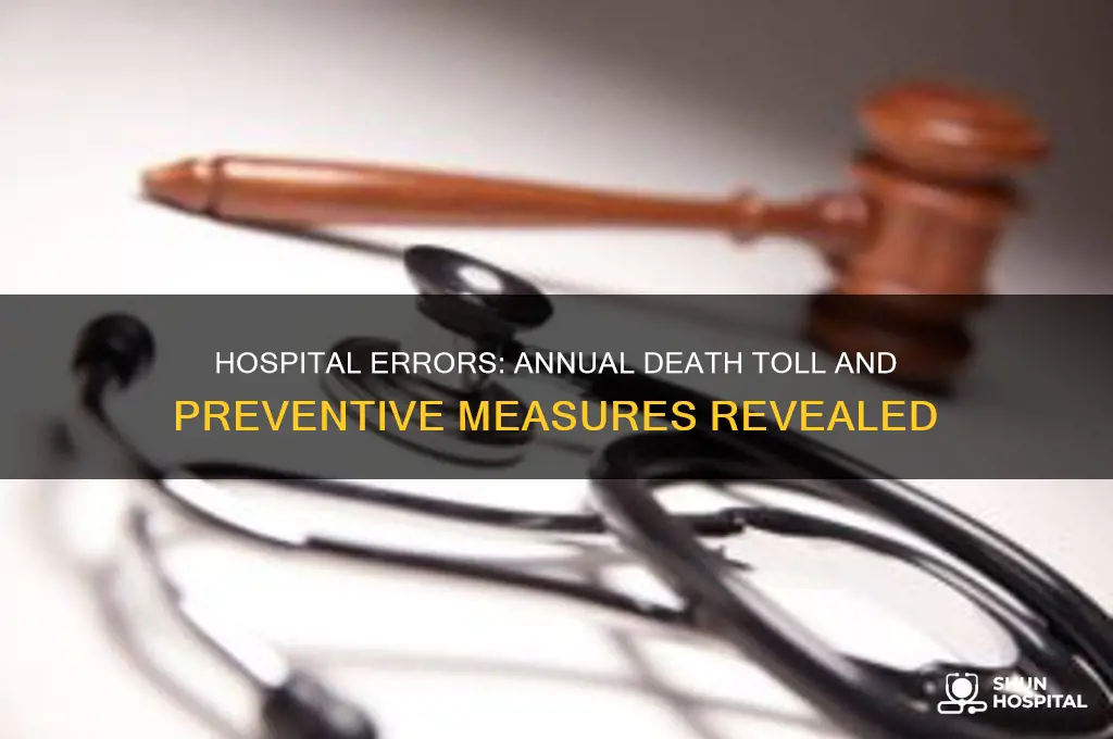 how many people die from hospital mistakes every year