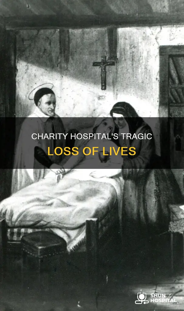 how many people died in charity hospital