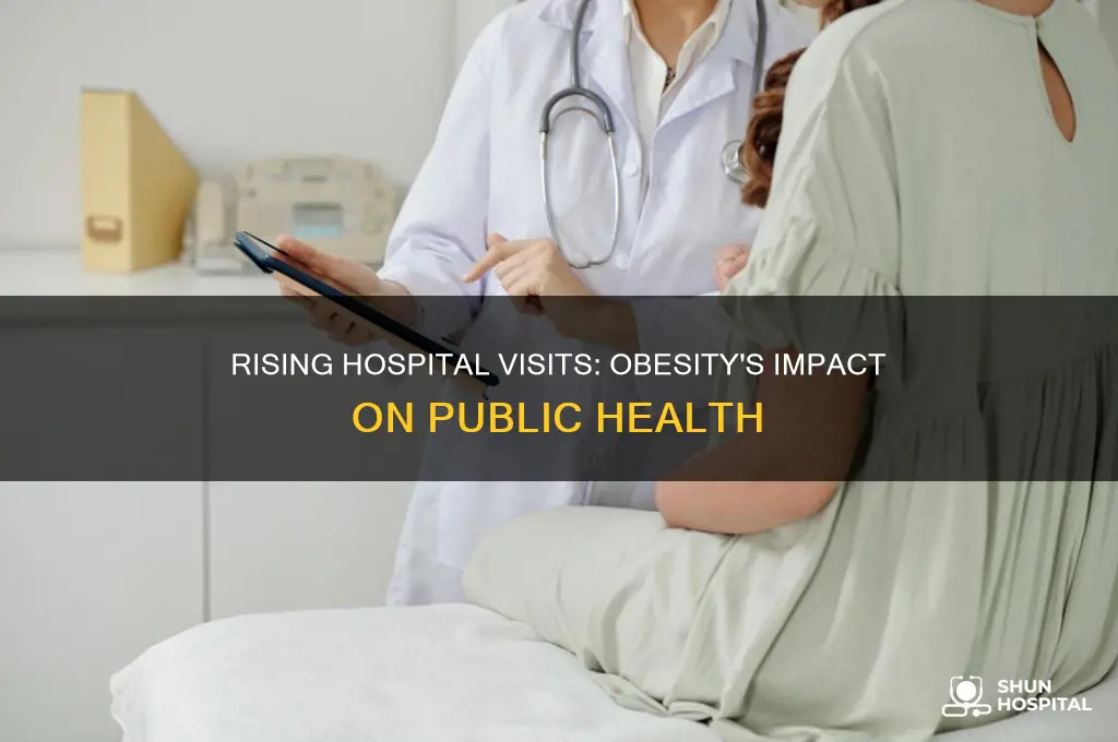 how many people do to the hospital for obesity