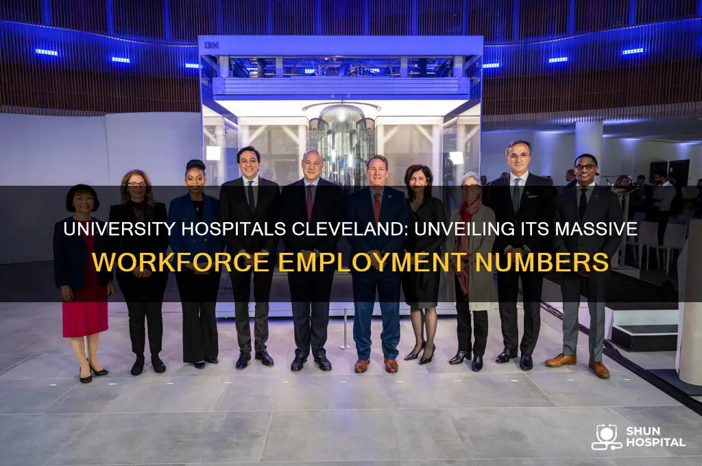 how many people does university hospitals of cleveland employ