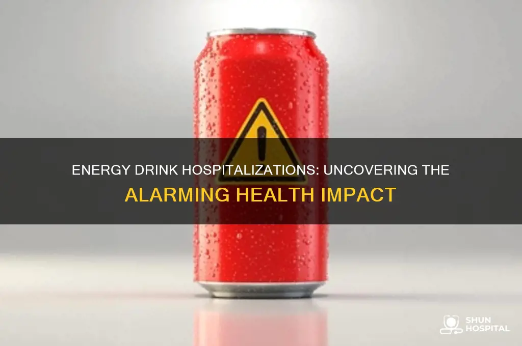 how many people have been hospitalized from energy drinks