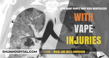 Vaping Crisis: Hospitalizations Surge from E-Cigarette Injuries