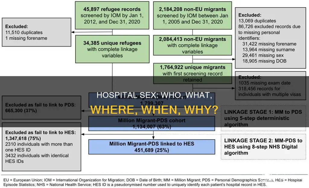 how many people have sex in hospitals