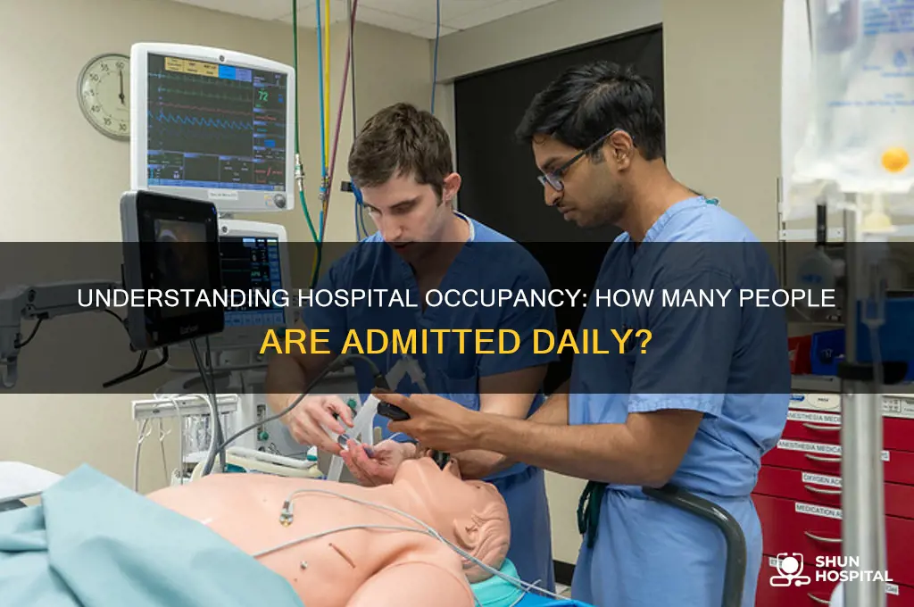 how many people in hospital