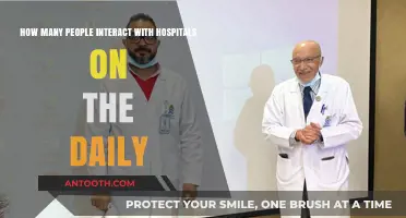 Daily Hospital Interactions: Understanding Patient and Visitor Foot Traffic