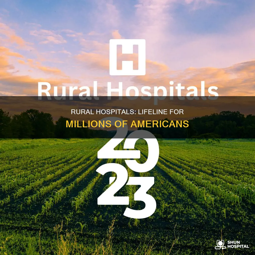 how many people rely on rural hospitals