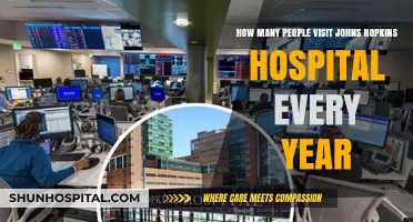Annual Visitor Count: Johns Hopkins Hospital's Patient and Guest Traffic