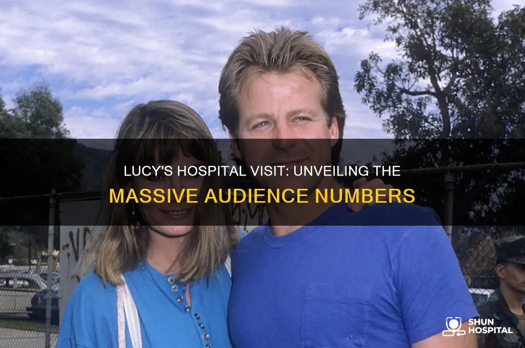 how many people watched lucy goes to the hospital