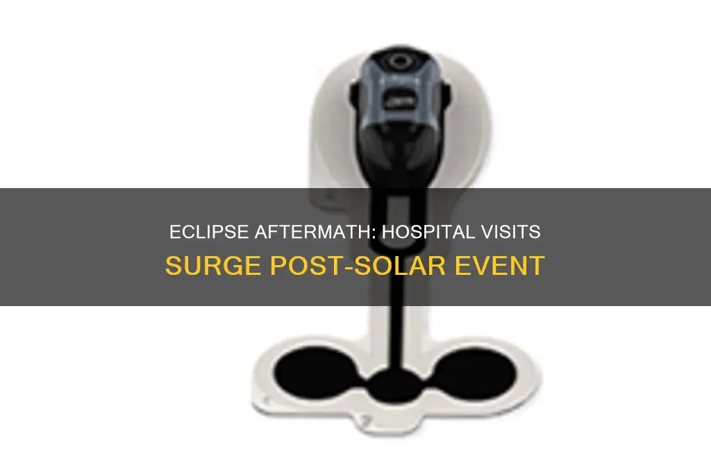 how many people went to the hospital after the eclipse