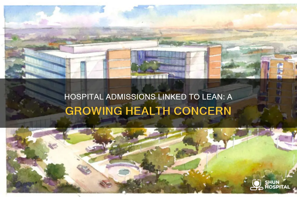 how many people were in the hospital for lean