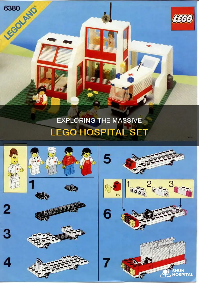 how many pieces does lego hospital have