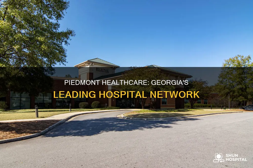 how many piedmont hospitals are in georgia