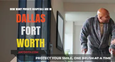 Exploring the Number of Private Hospitals in Dallas-Fort Worth