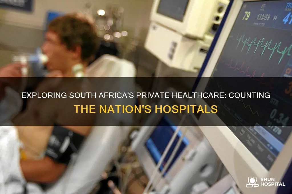 how many private hospitals are there in south africa