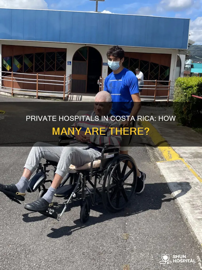 how many private hospitals in costa rica