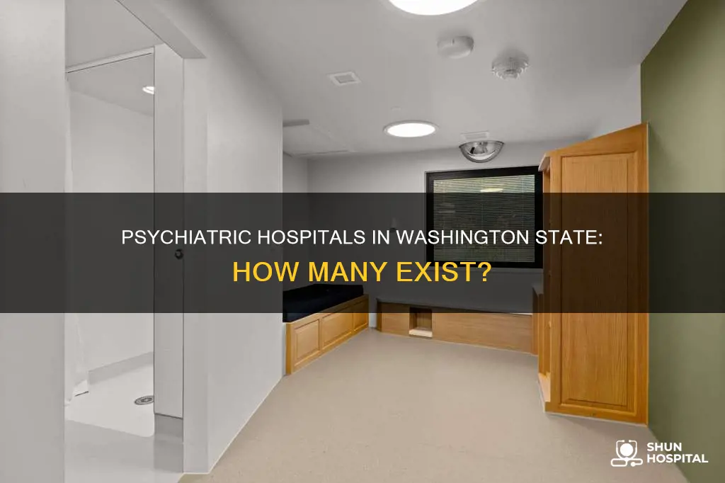 how many psychiatric hospital in washington state