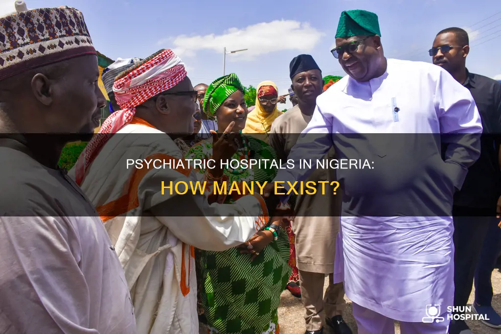 how many psychiatric hospitals are in nigeria