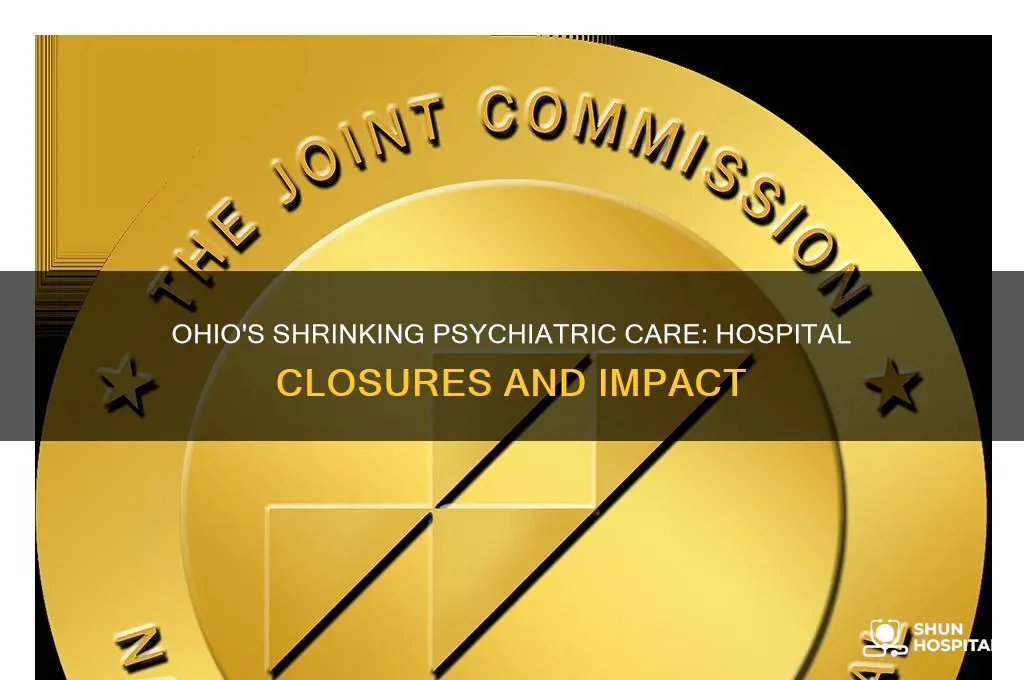 how many psychiatric hospitals in ohio have shut down