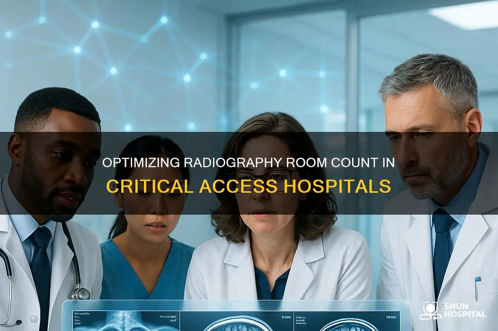 how many radiography rooms should a critical access hospital have