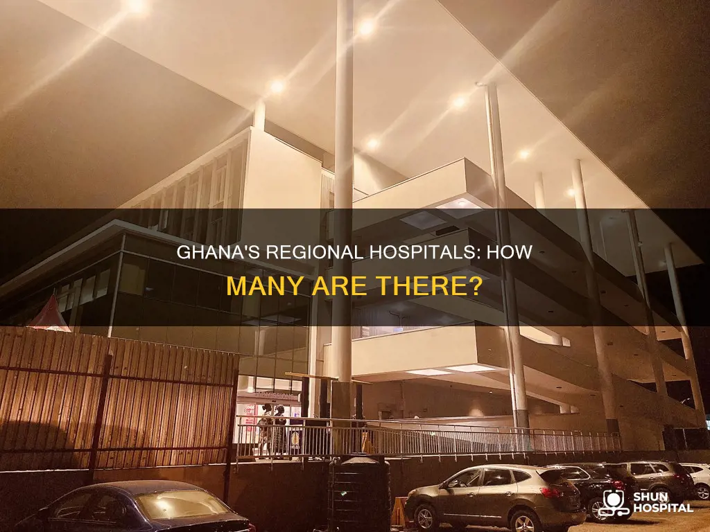 how many regional hospitals are in ghana