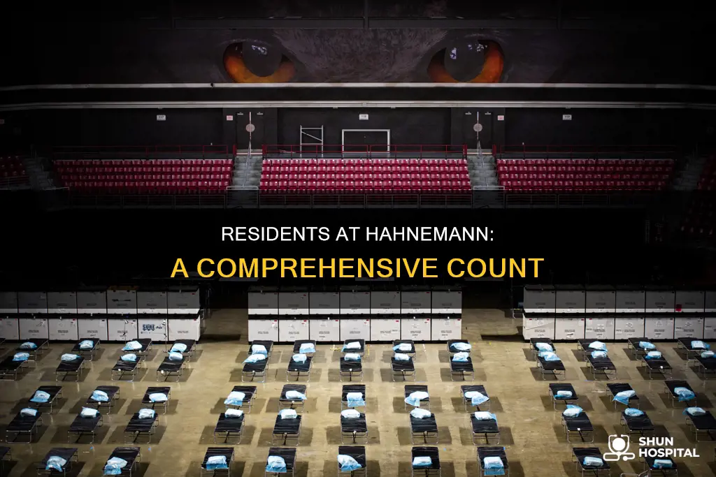 how many residents are at hahnemann hospital