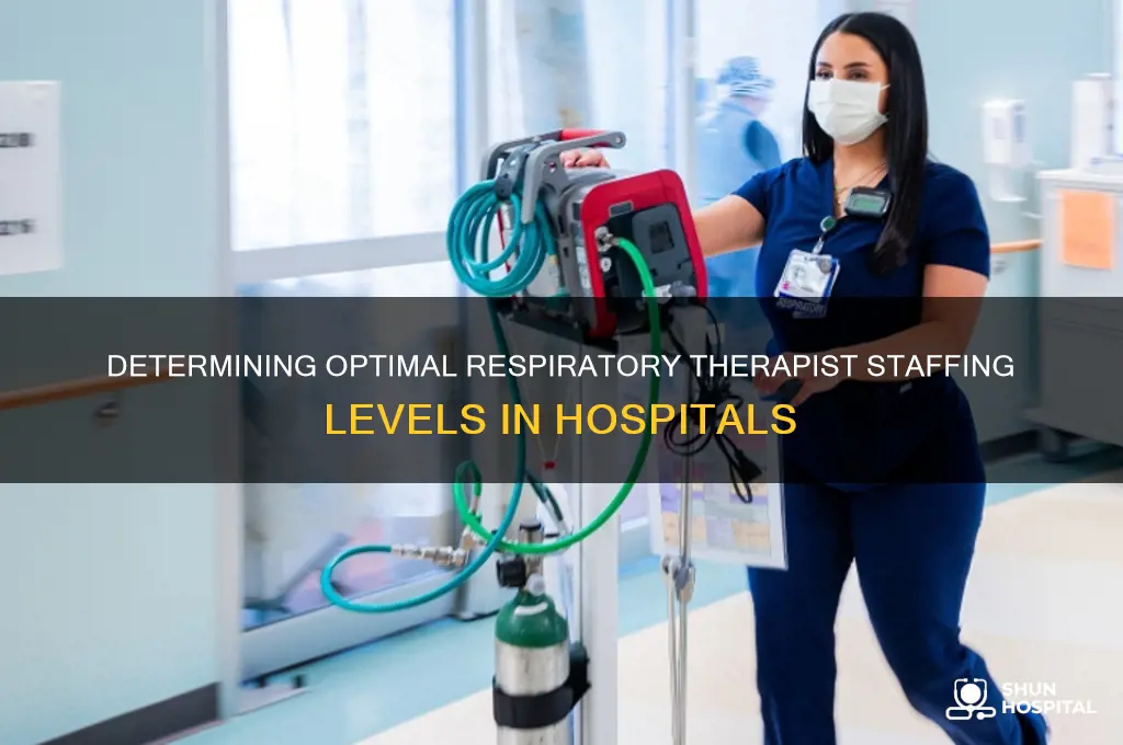 how many respiratory therapist are needed in a hospital