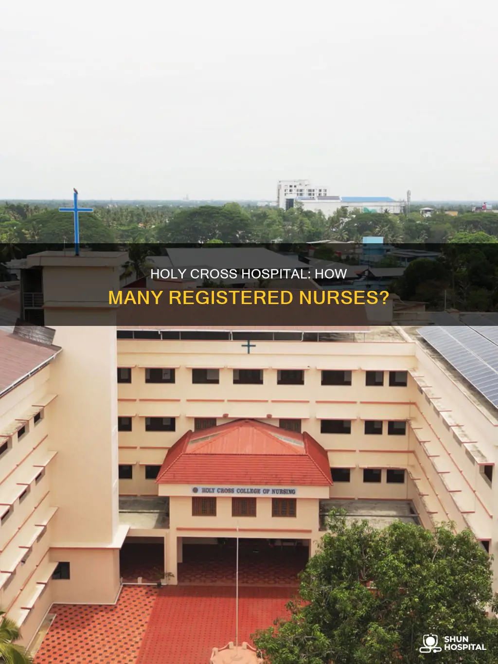 how many rn at holy cross hospital