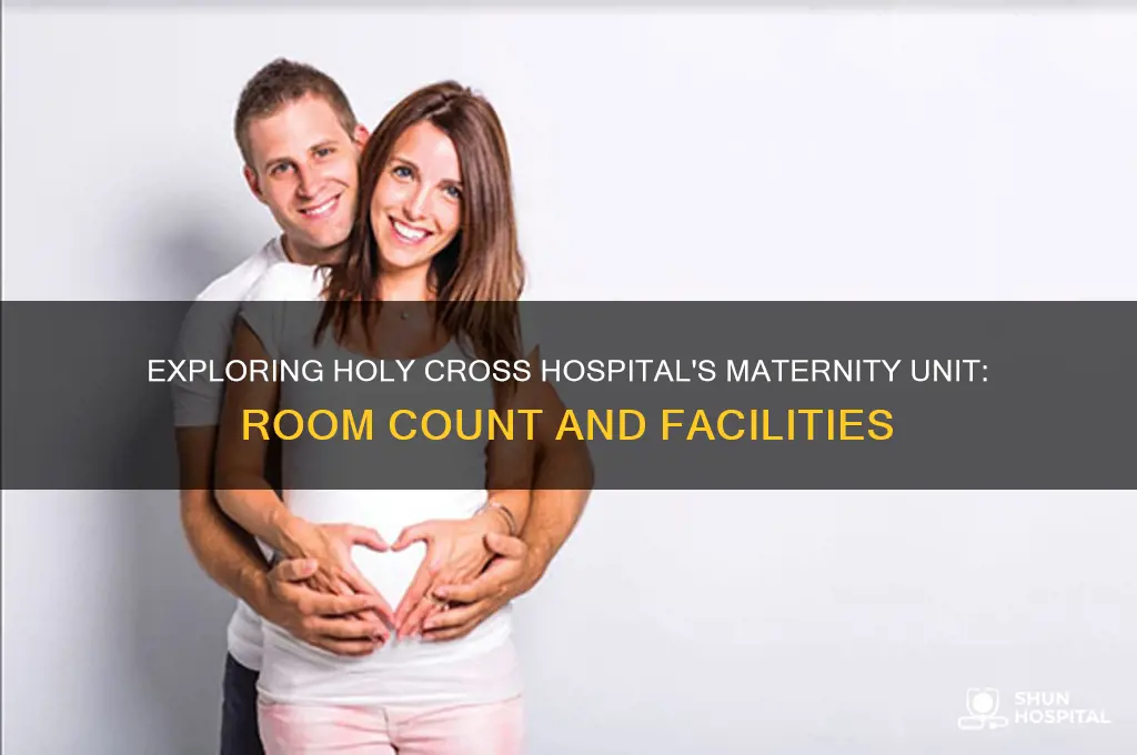 how many rooms in maternity unit holy cross hospital