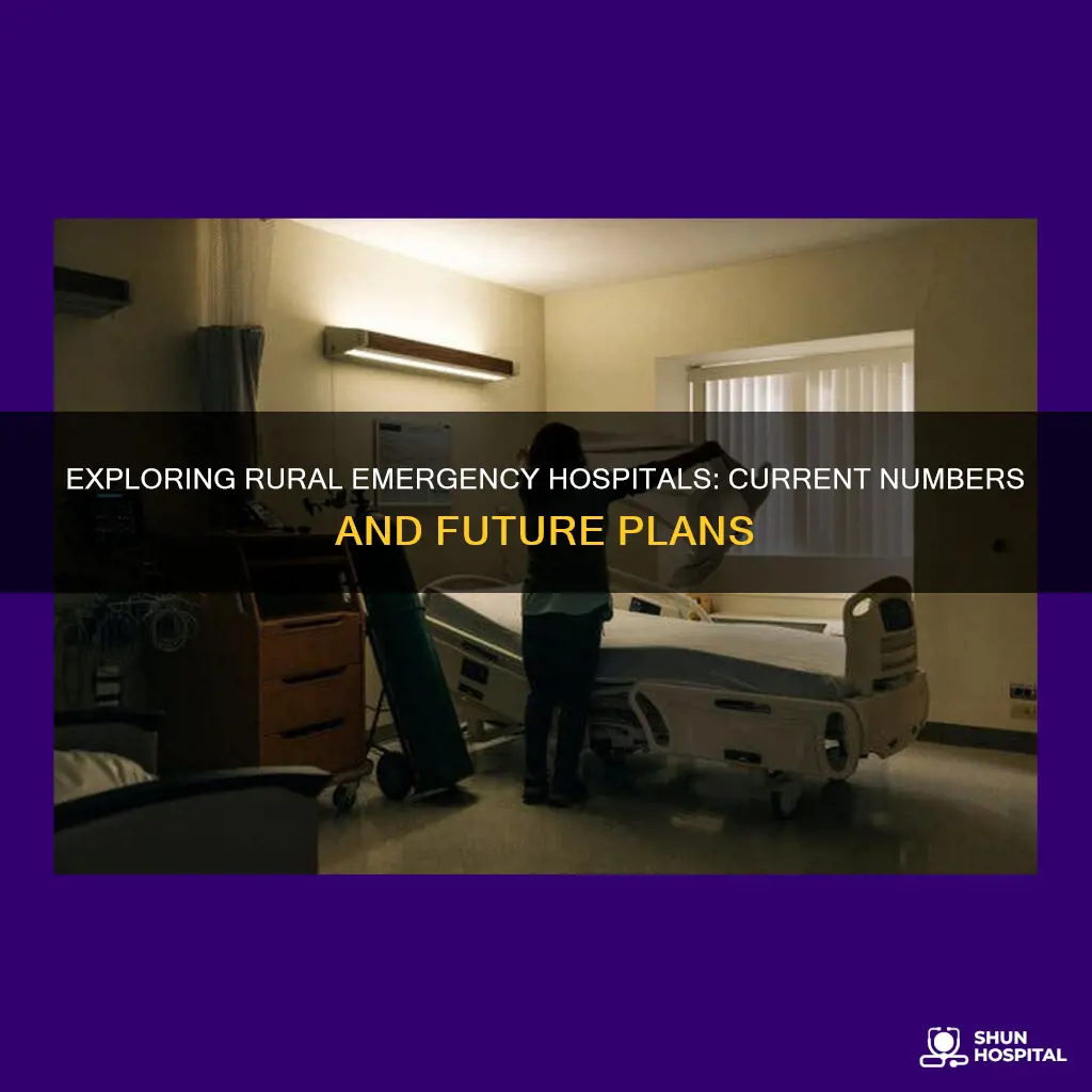 how many rural emergency hospitals are there