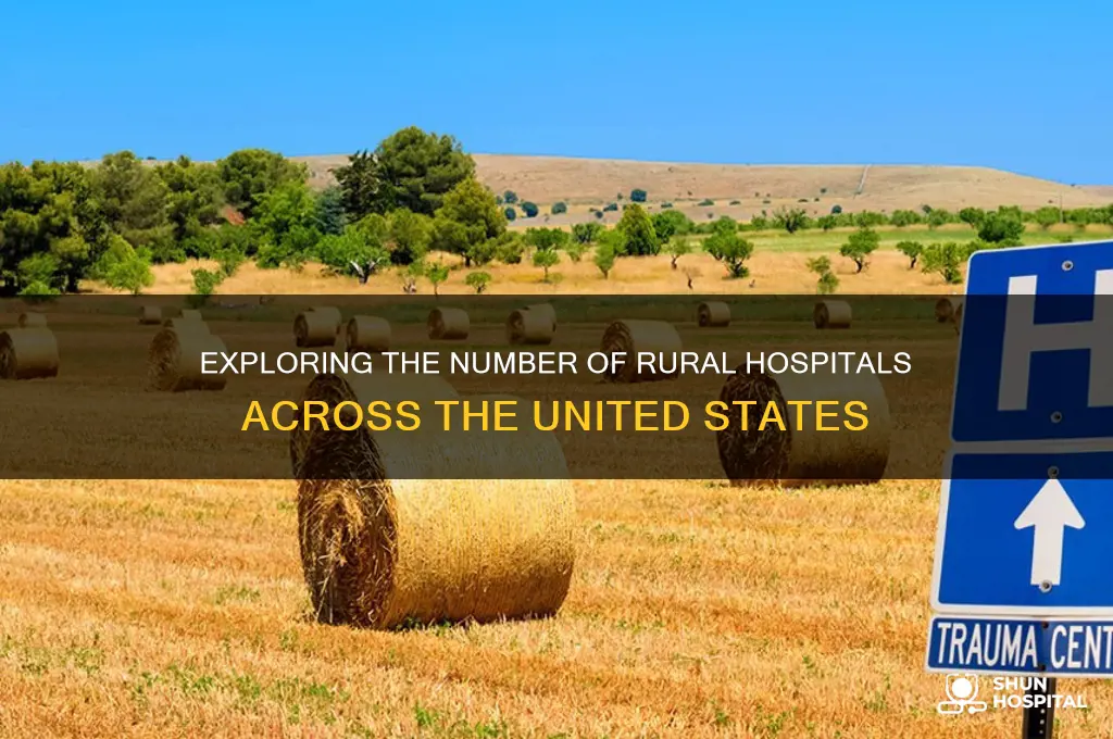 how many rural hospitals are there in the us