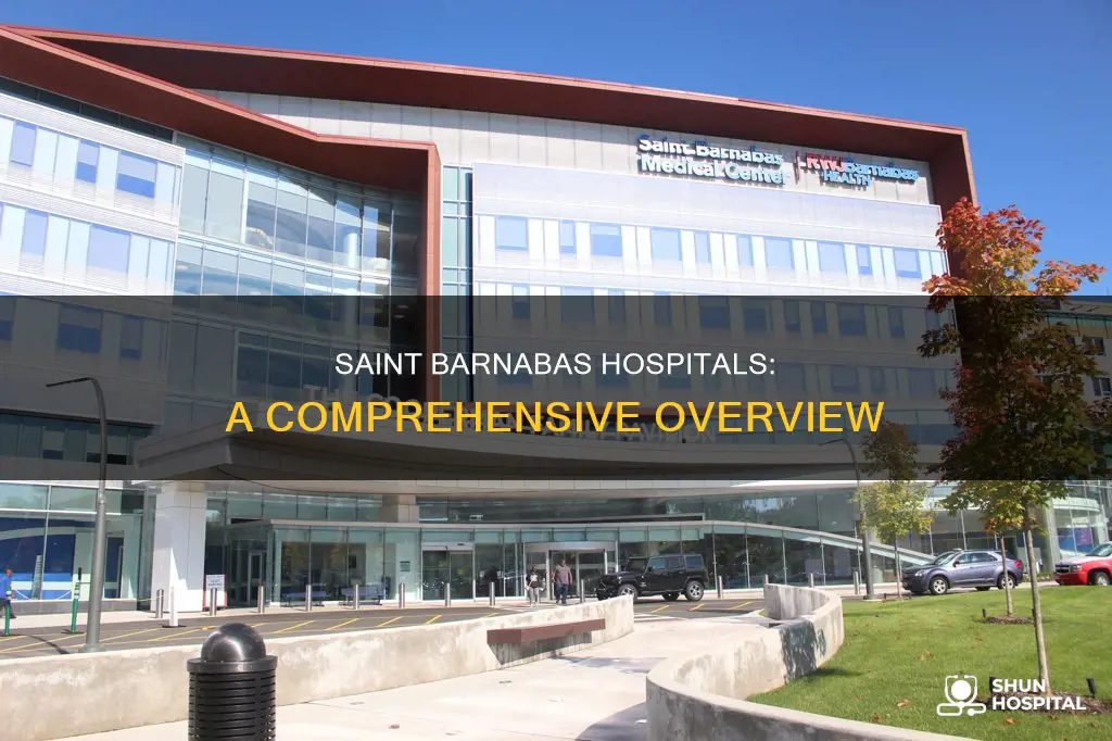 how many saint barnabas hospitals are there
