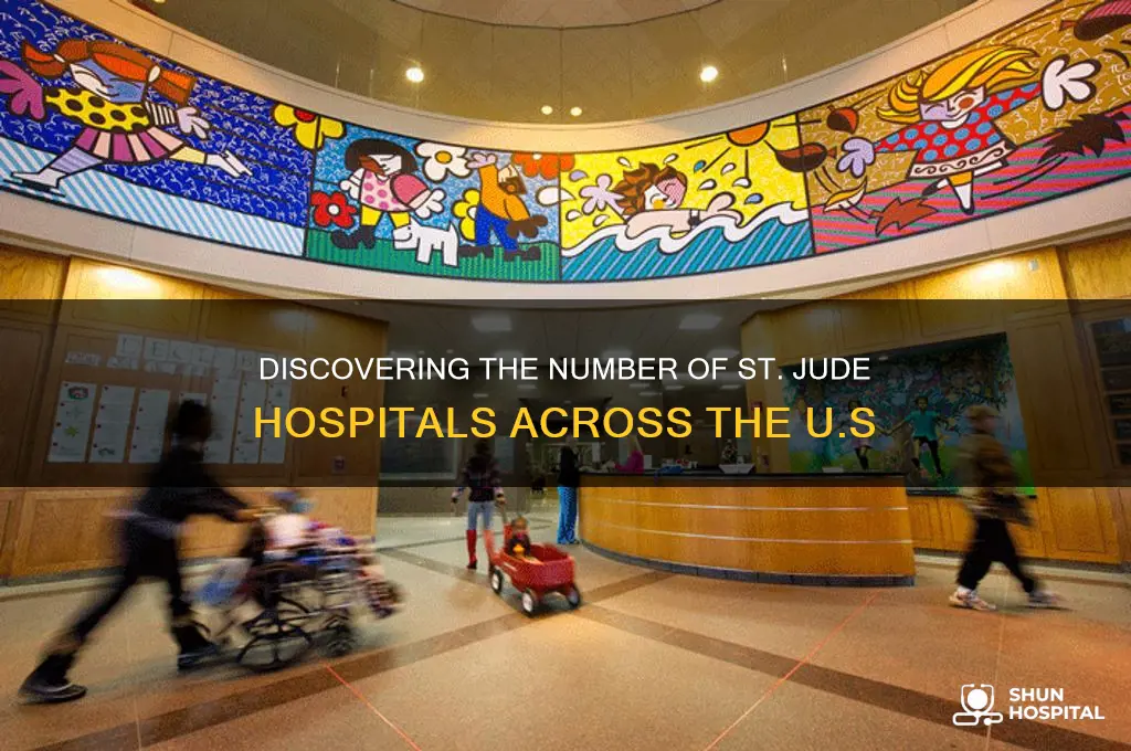 how many saint jude hospitals are in the united states