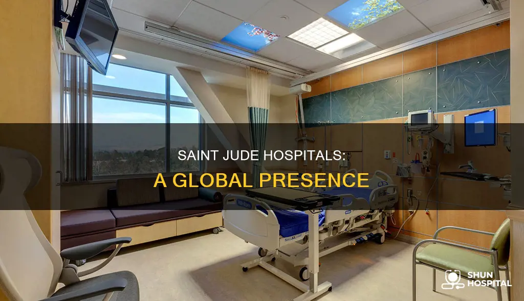 how many saint jude hospitals are there