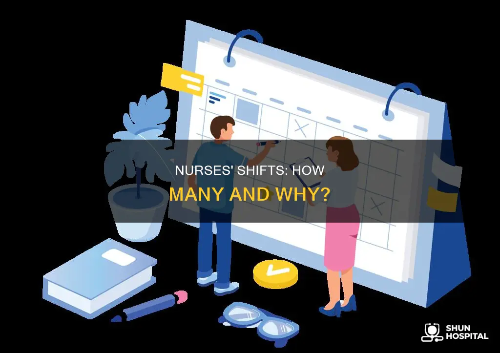 how many shifts do hospital nurses have