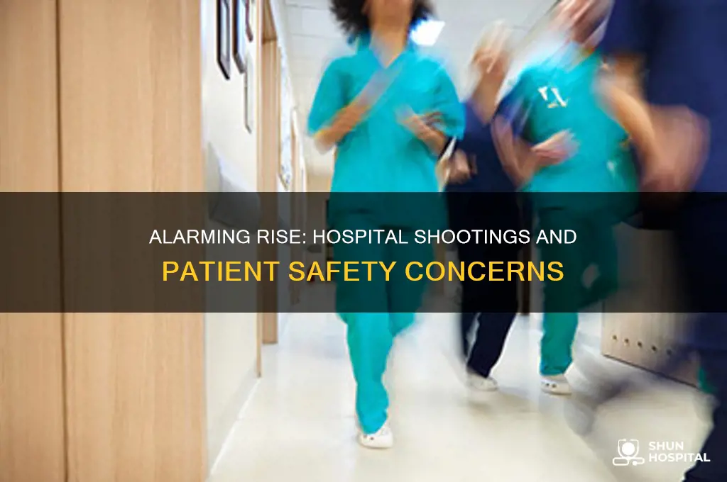 how many shootings in hospitals