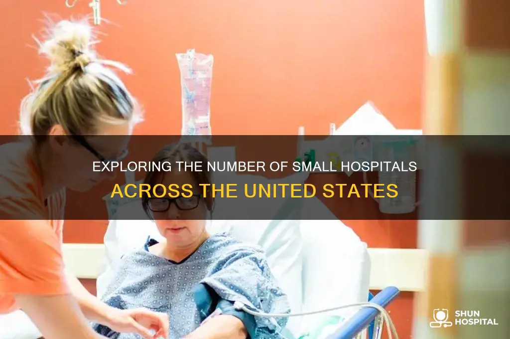 how many small hospitals are there in the us