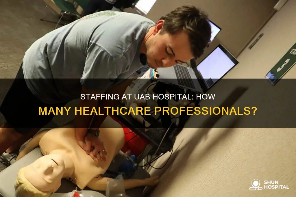 how many staff are at uab hospital