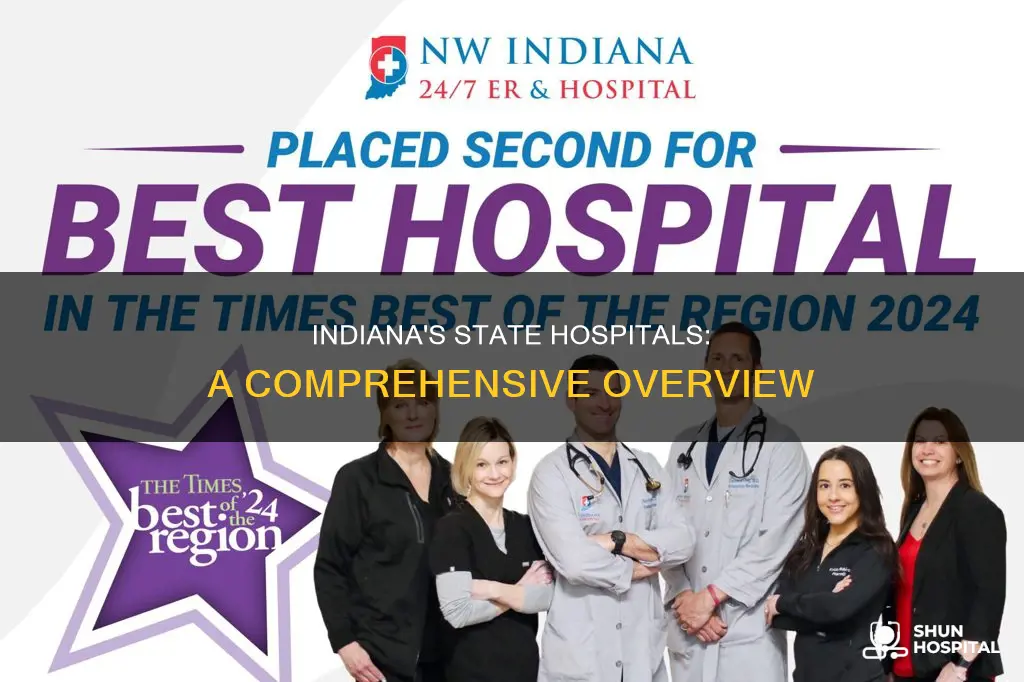 how many state hospitals are in indiana