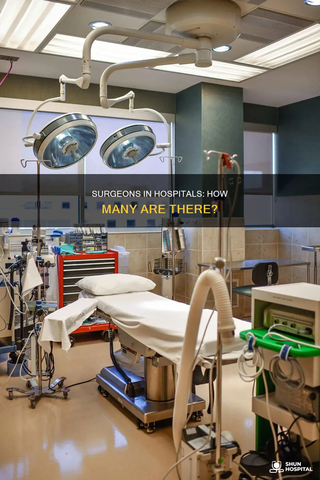 how many surgeons are at a hospital