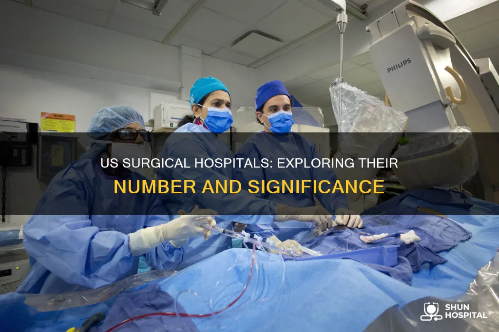 how many surgical hospitals in the us