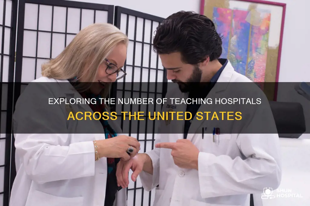 how many teaching hospitals are in the united states