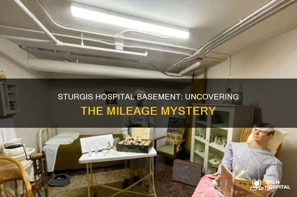 how many times around sturgis hospital basement is a mile