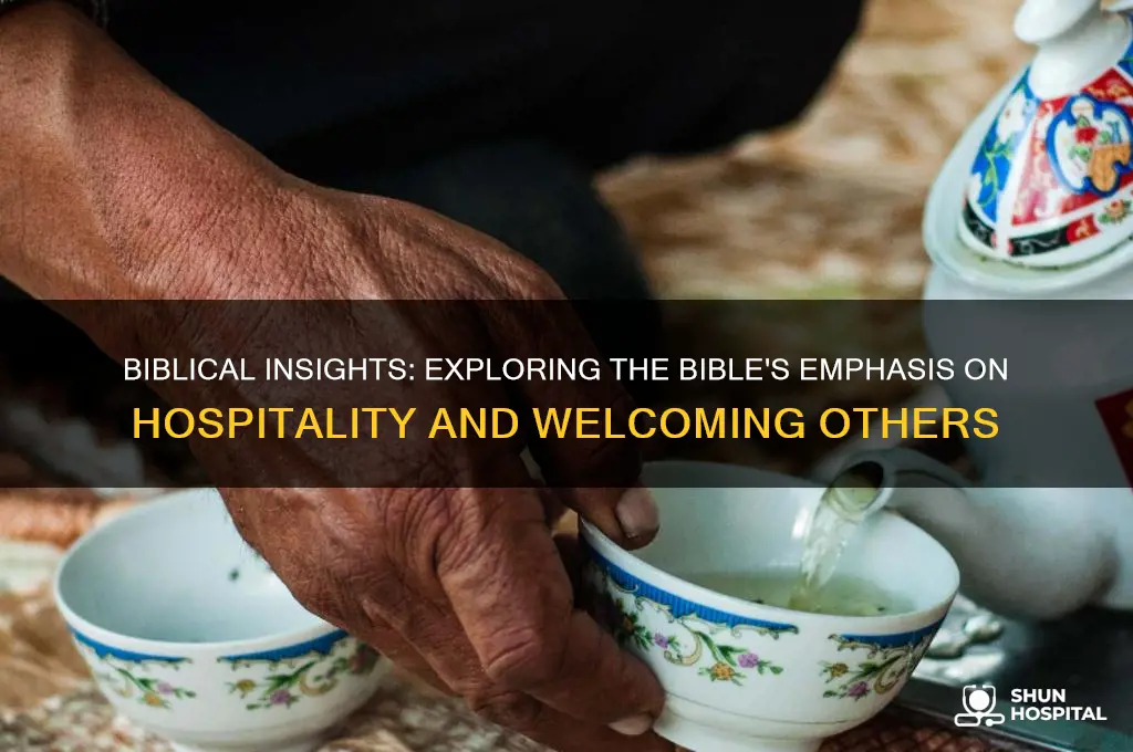 how many times does the bible speak on hospitality