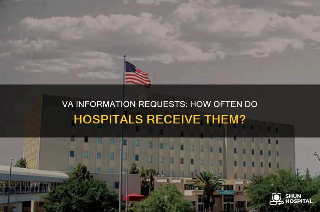 how many times does the va request information from hospital