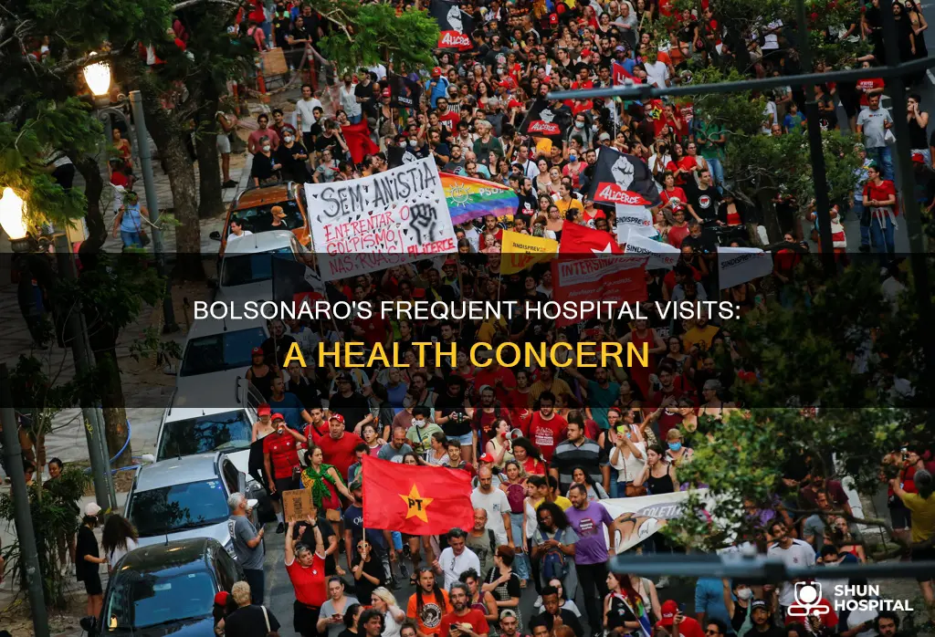 how many times has bolsonaro been hospitalized