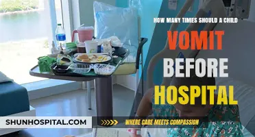 When to Worry: Vomiting in Children and Hospital Visits
