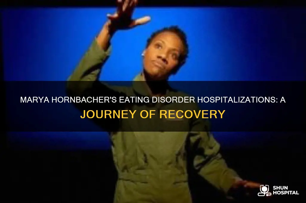 how many times was marya hornbacher hospitalized for eating disorder