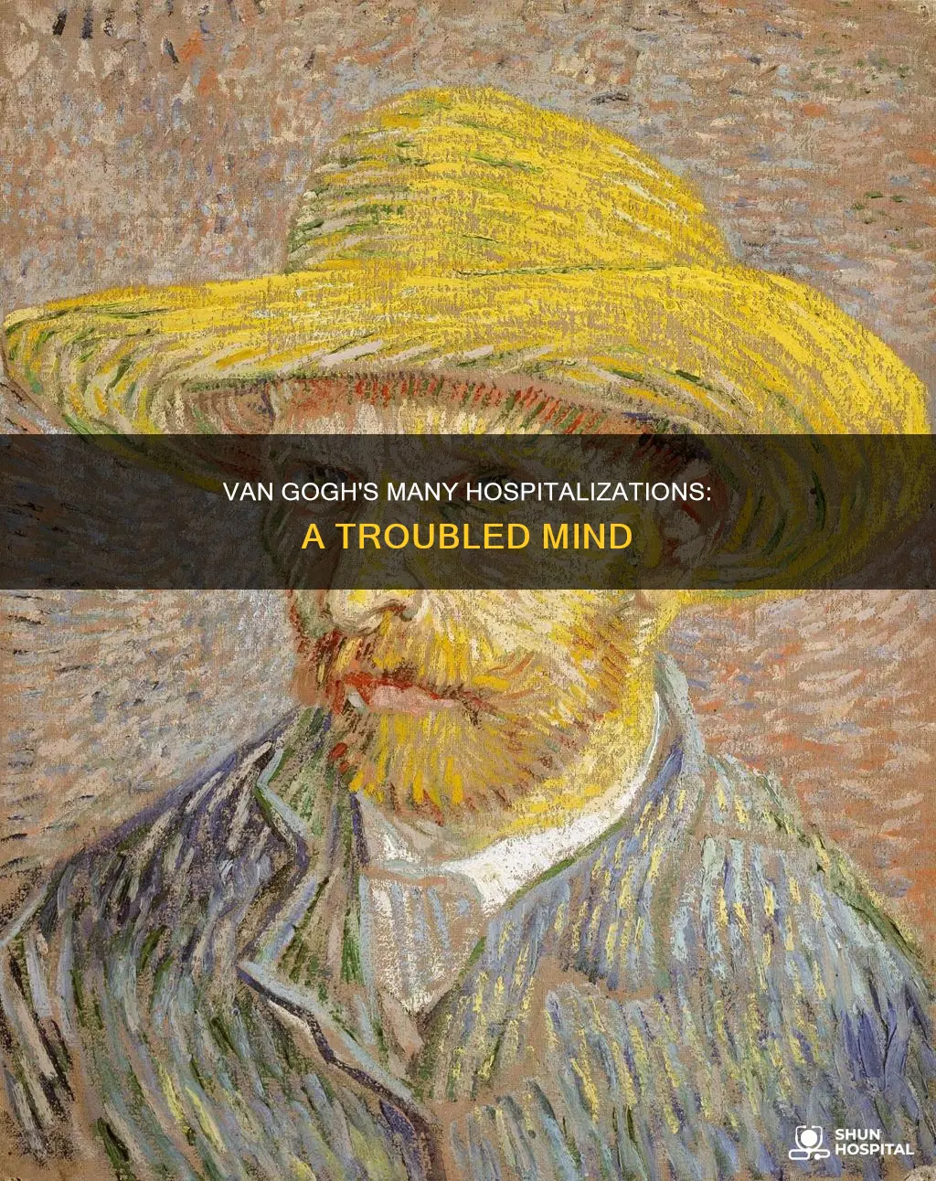 how many times was van gogh hospitalized